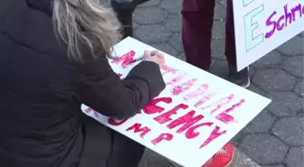 New York'ta Trump Karşıtı Protesto