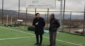 Baskil Kaymakamı Murat, Baskil Şafakspor'un Antrenmanını İzledi