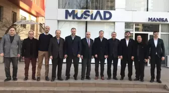 Masidap'tan Müsiad Başkanı Ürper'e 'Hayırlı Olsun' Ziyareti