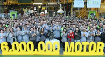 Oyak Renault'nun 6 Milyonuncu Motor Gururu