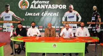 Alanyaspor, Haydar Yılmaz, Efecan Karaca ve Giorgios Tzavellas'ın Sözleşmelerini Uzattı