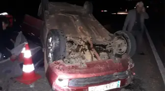 Traktör Otomobille Çarpıştı: 1 Ölü