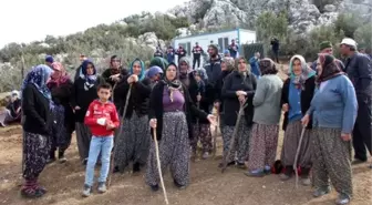 Burdur'da Köylülerin Mermer Ocağı Eylemi