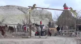 Nevşehir Göreme'de Kaçak Yapıların Yıkımına Devam Ediliyor