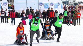 Erciyes'teki 'Artık Çekilmez Oldun' Yarışması Renkli Görüntülere Sahne Oldu