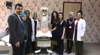 Hayırsever İşadamı Hastaneye Canlandırma Cihazı Bağışladı