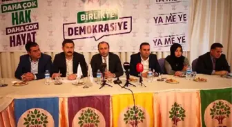 Şanlıurfa'da Hdp Adayları, Saadet Partisi Adayları Lehine Seçimlerden Çekildi