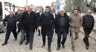 Ümmet Akın, Çeştepe'de Pazarcı Esnafı ve Vatandaşlarla Bir Araya Geldi