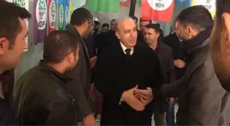 AK Parti Belediye Başkan Adayı Ertuğrul Eryılmaz, HDP Seçim Bürosunu Ziyaret Etti