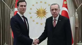 Cumhurbaşkanı Recep Tayyip Erdoğan, ABD Başkanının Kıdemli Danışmanı ve Asistanı Jared Kushner'i...