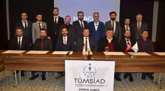 Tümsiad Konya Şubesinde Yeni Yönetim Göreve Başladı