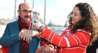 Edirne'de 'Baba Marta' Kutlandı