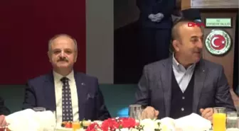 Eskişehir Bakan Çavuşoğlu Kandil'deki Teröristlerin Bir İttifakın İçerisinde Olmasını Hazmedemiyoruz