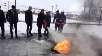 Turgut Özal Üniversitesi'nde Yangın Tatbikatı