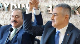 Veysel Eroğlu, Aydın Büyükşehir Adayı Savaş'a Destek Verdi