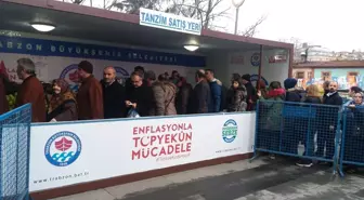 Trabzon'da Tanzim Satış Noktası Açıldı