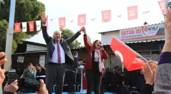Özlem Çerçioğlu Seçim Çalışmalarını Dalama'da Sürdürdü