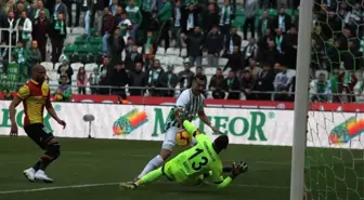 Spor Toto Süper Lig: Konyaspor: 1 - Göztepe: 0 (İlk Yarı)