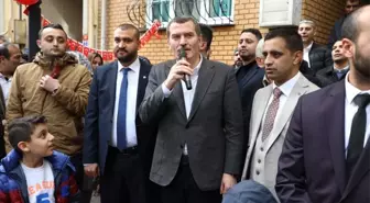 AK Parti Zeytinburnu Adayı Ömer Arısoy, Berber Esnafıyla Buluştu