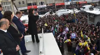 Hdp'li Buldan, Hakkari'de Konuştu