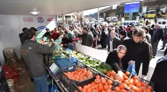 Trabzon'da Hafta Sonu Kurulan Tanzim Satış Yerine İlgi Artıyor