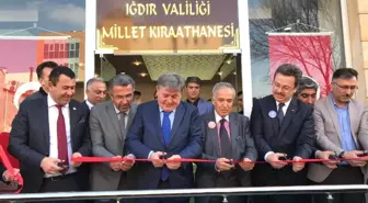 Iğdır'da 'Millet Kıraathanesi' Açıldı