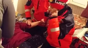 Kalp Hastasına Paletli Ambulansla Ulaştılar
