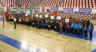 Ağrı'da 'Okul Sporları Voleybol Grup Müsabakaları' Başladı