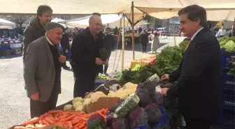 Ak Partili Vekiller Adaylara Destek İçin Çalışmalarını Sürdürüyor