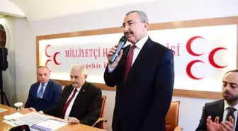 Binali Yıldırım ve İsmail Erdem MHP Ataşehir Teşkilatı'nı Ziyaret Etti