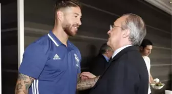 Sergio Ramos, Soyunma Odasında Real Madrid Başkanı Florentino Perez ile Tartıştı