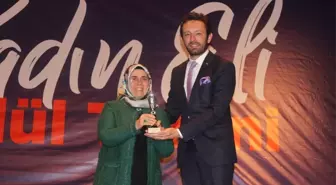 Ayten Usta, Yılın Kadın İş İnsanı Ödülünü Aldı