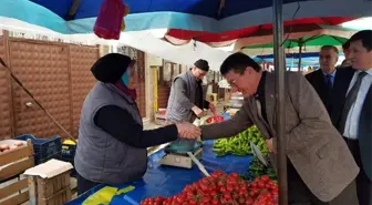 DP Adayı Orhan Alper'e Sevgi Gösterisi