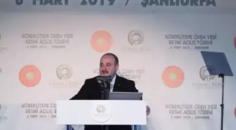 Göbeklitepe Ören Yeri Resmi Açılış Töreni