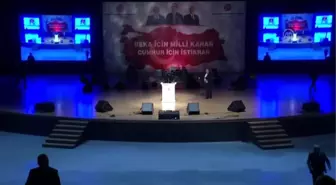 Binali Yıldırım, 'Beka İçin Milli Karar, Cumhur İçin İstikrar' Programına Katıldı