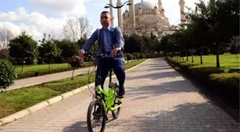 Bağımsız Adaydan Bisikletli Seçim Çalışması