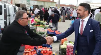 Başkan Yüzügüllü Esnaf ve Pazarcılarla Bir Araya Geldi