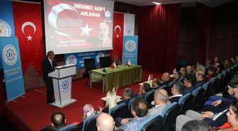 Milli Şair Alkü'de Anıldı