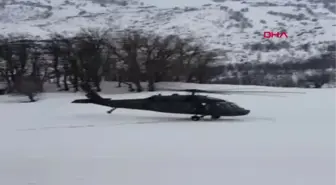 Tunceli Bakımı Yapılan Helikopter Havalandı