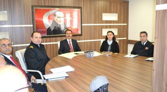 Bozyazı'da Seçim Güvenliği Toplantısı Yapıldı