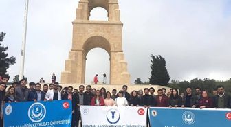 Hamdullah Emin Paşa (Hep) Üniversitesi Çanakkale Şehitlerini Unutmadı