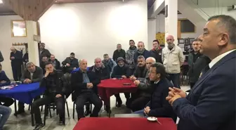 MHP'li Başkan Adayı Gece Gündüz Çalışıyor