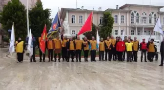 Tekirdağ'dan Çanakkale'ye 57'nci Alay Yürüyüşü Başladı