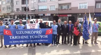 15. Hava Bölüğü Uzunköprü'den Yola Çıktı