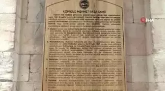 358 Yıllık Köprülü Mehmet Paşa Camii Yeniden İbadete Açıldı