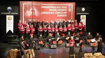 Çanakkale Türküleri Büyükçekmece'de Yankılandı