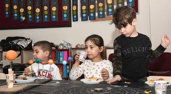 Çatak'ta 'Uzaya Yoluculuk' Etkinliği