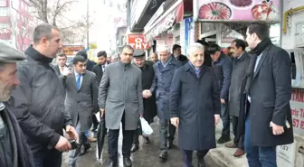 Kars'ta AK Parti Milletvekillerinin Cumhur İttifakı Adayına Destek Çalışmaları Sürdürüyor