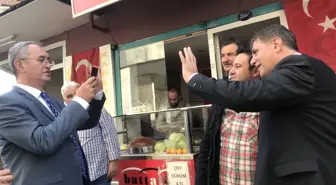 Vekil Çekti Başkan Selam Etti