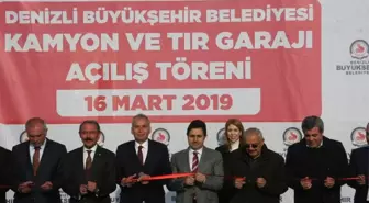 Denizli Kamyon ve Tır Garajı Hizmete Girdi